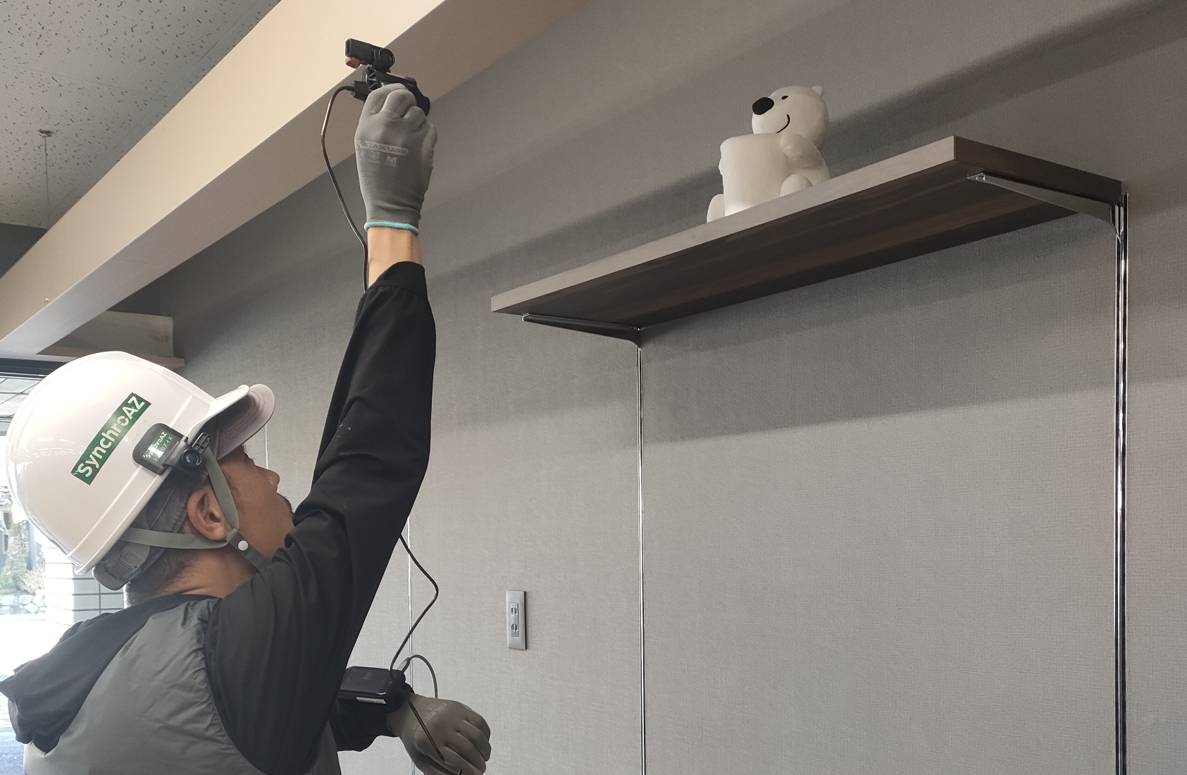 カメラをワンタッチで取り外し可能