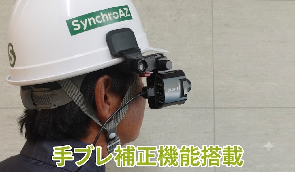 360°水平を維持する手ブレ補正