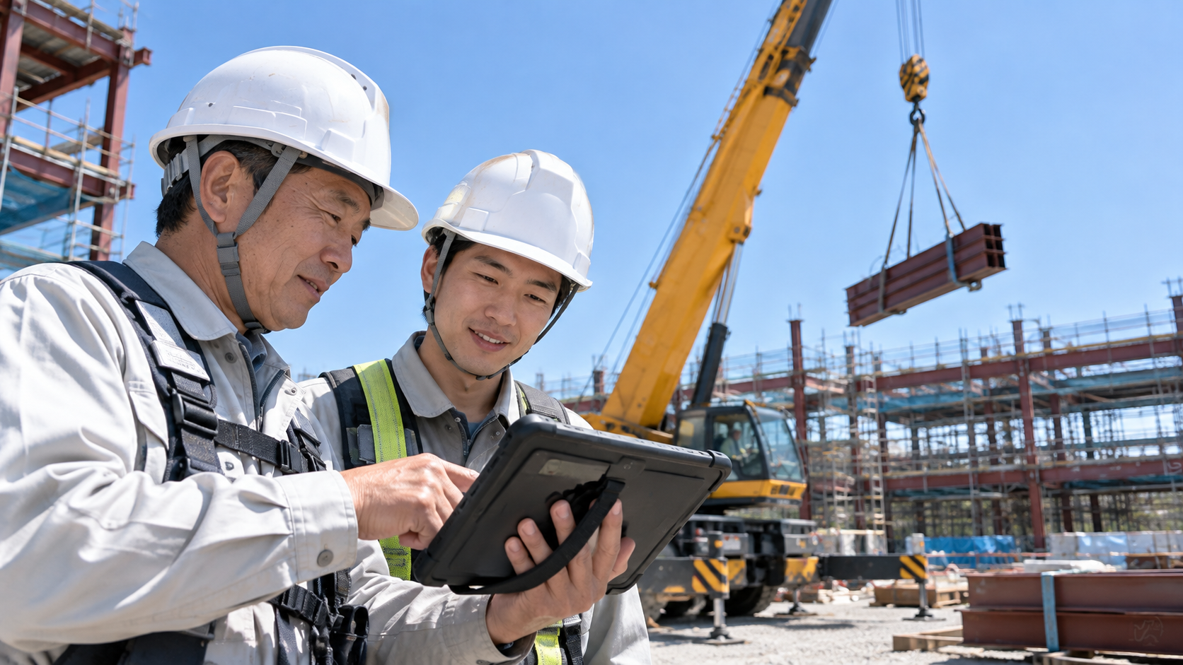 経験・勘に頼らない、確かな安全作業